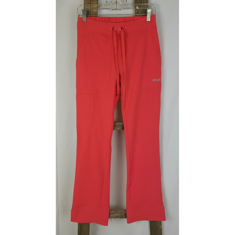 Grey's‎ Anatomy Signature Series women XXS orange scrub pant Callie